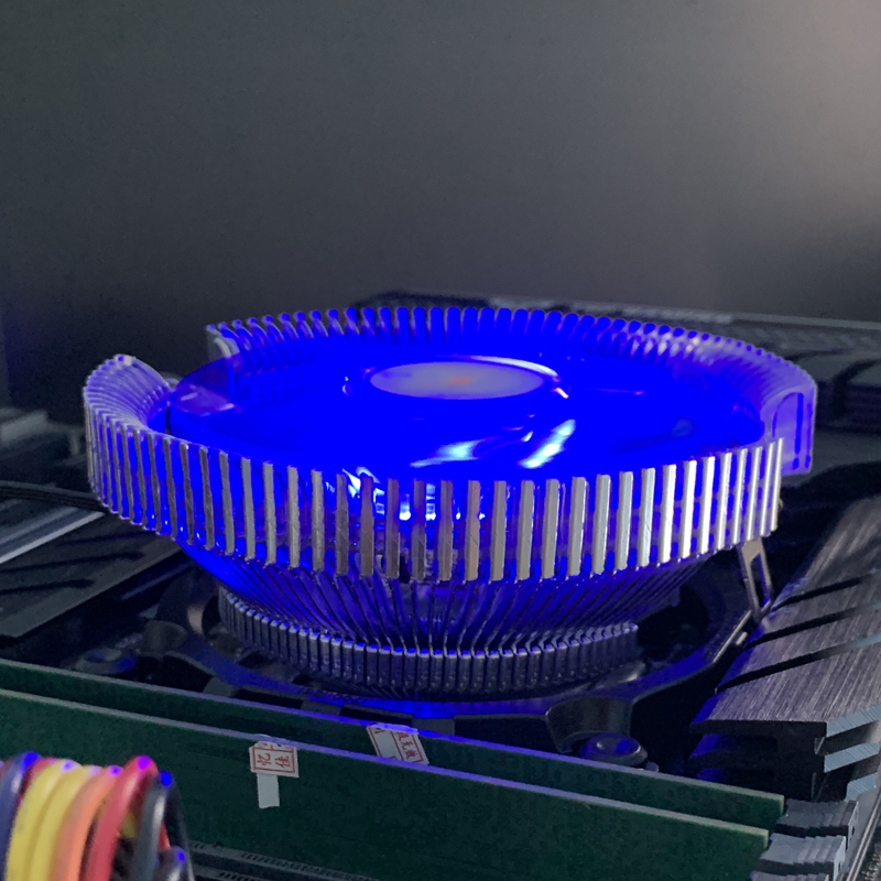 CPU Air Cooler Computer Blue L - Cpu Heatsink 评论和价格