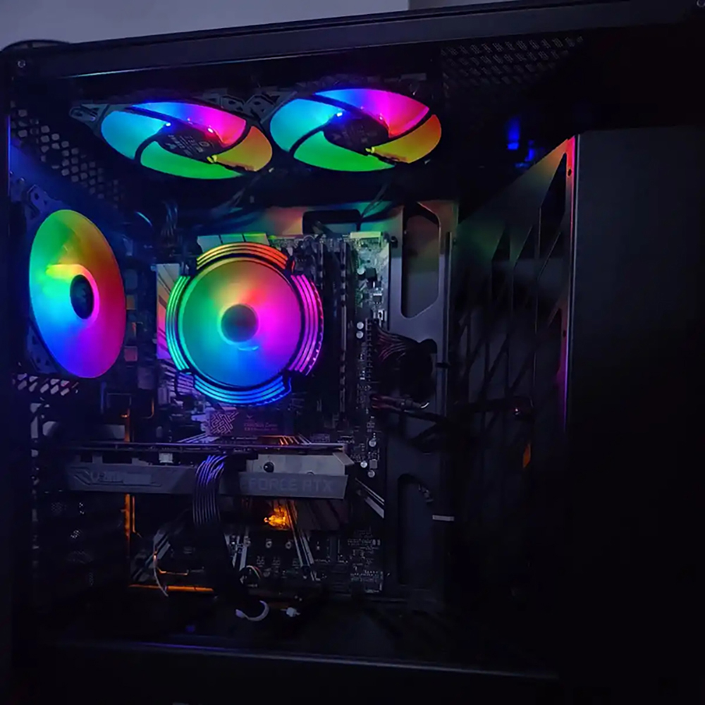 4 Heat Pipes RGB CPU Cooler 4P - Cpu Cooler 评论和价格
