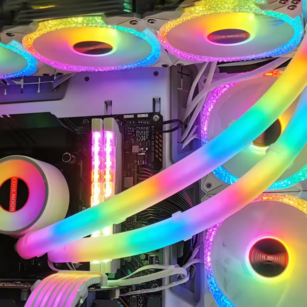 Flexible 5V ARGB LED Neon Tube - Aio Liquid Cooler 评论和价格