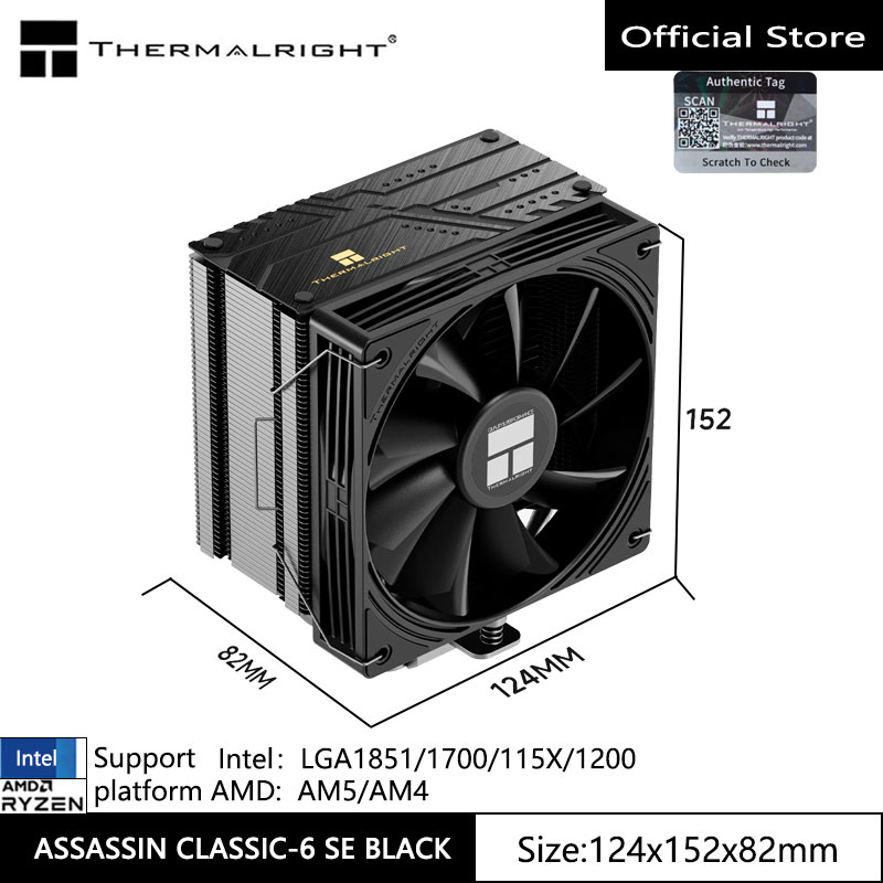 Thermalright ASSASSIN CLASSIC- - Cpu Heatsink 评论和价格
