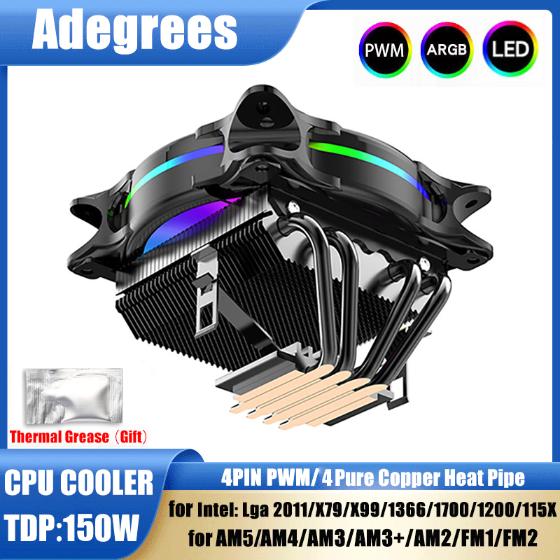 X99 CPU Air Cooler 3Pin/4Pin A - Air Cooler Cpu 评论和价格