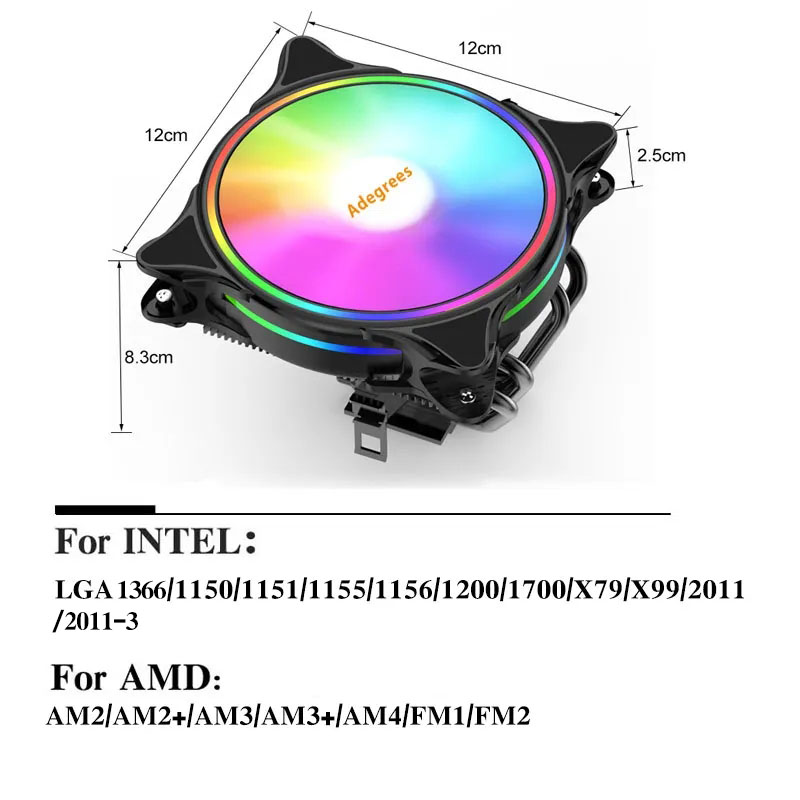 X99 CPU Air Cooler 3Pin/4Pin A - Air Cooler Cpu 评论和价格