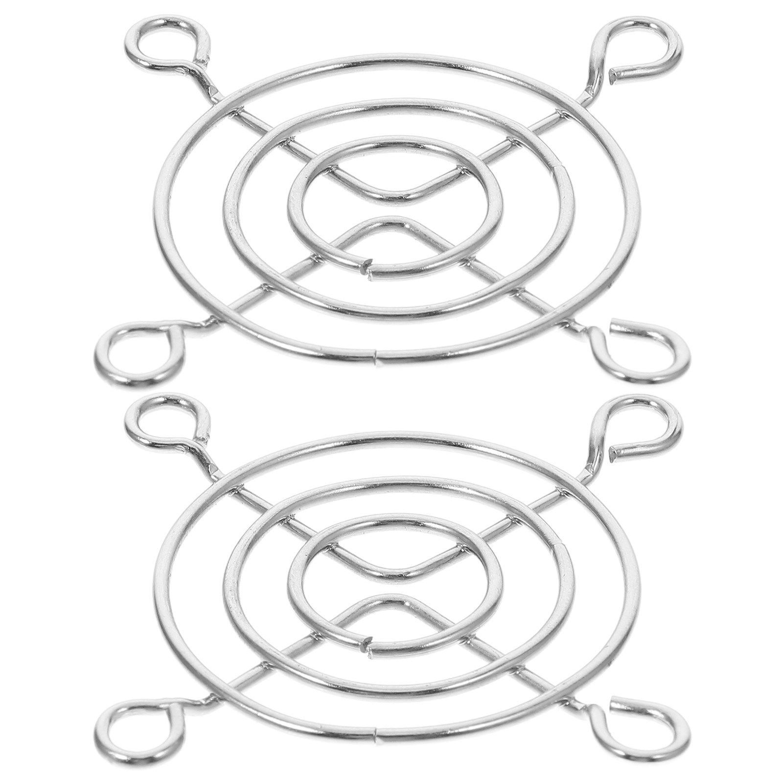 2Pcs Cooling Fan Grill Metal W - Case Fan 评论和价格